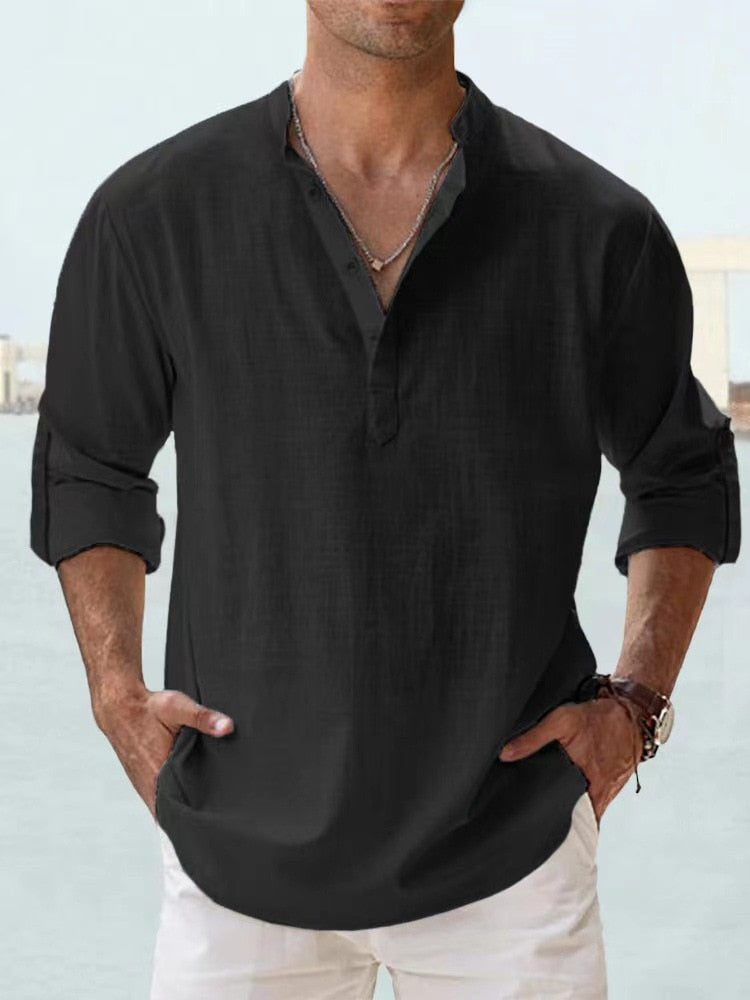 Austin | Breathable Button-Up Shirt