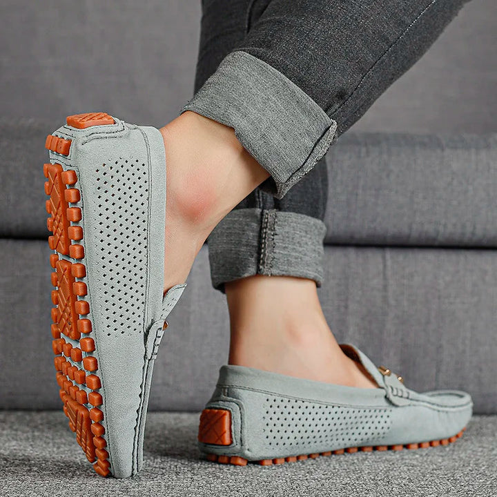 Owen | Classic Breathable Lace Loafers