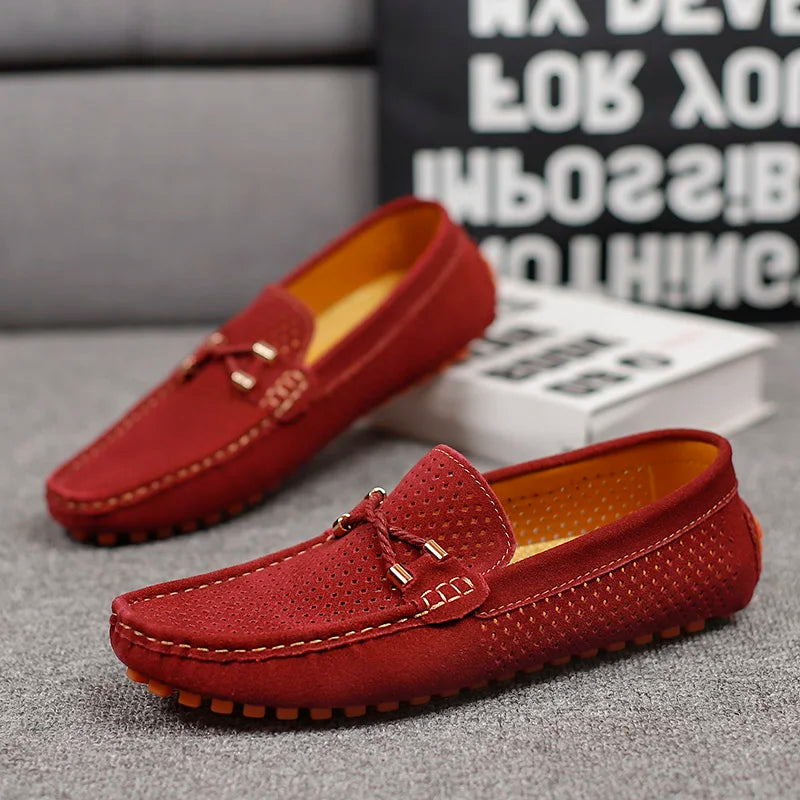 Owen | Classic Breathable Lace Loafers