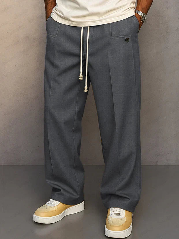 Adrian | Classic Adjustable Drawstring Pants