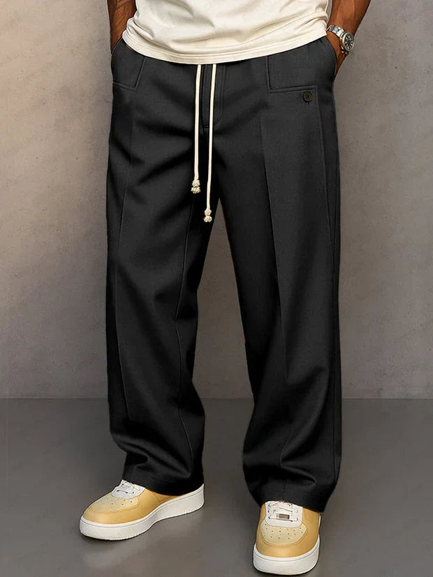 Adrian | Classic Adjustable Drawstring Pants