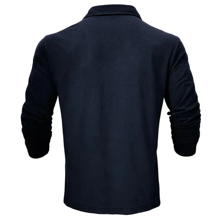 Andrei | Casual Long Sleeve Collared Polo