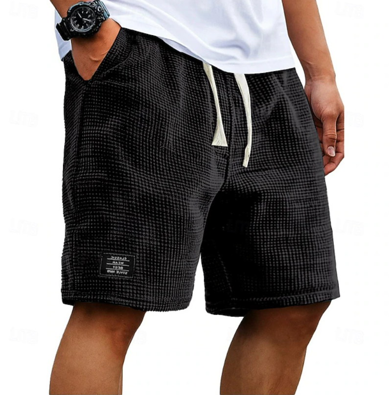 Steven | Casual Waffle Summer Shorts