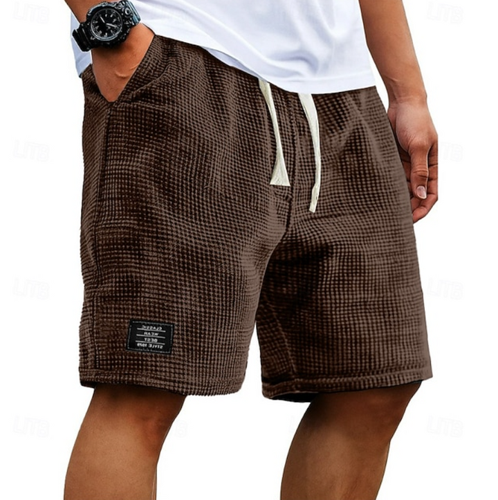 Steven | Casual Waffle Summer Shorts