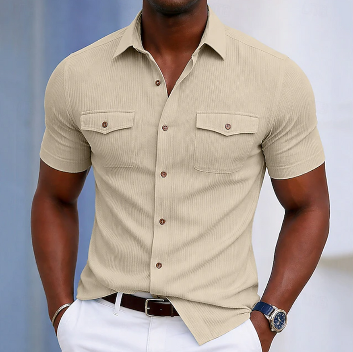 Nathaniel | Tailored Pocket Button Shirt