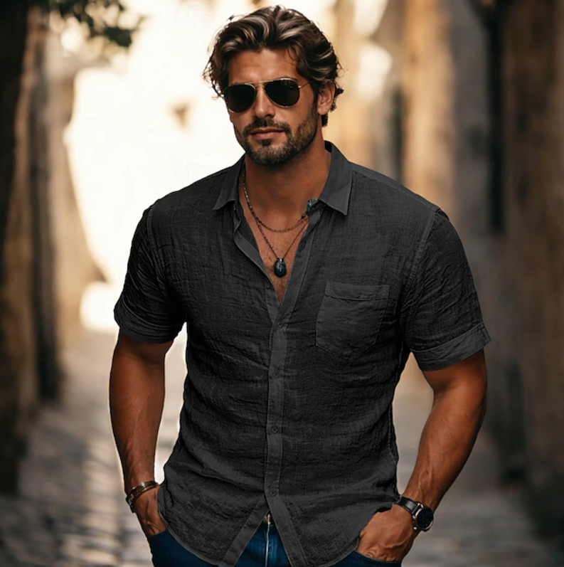 Bradley | Relaxed Short Sleeve Shirt