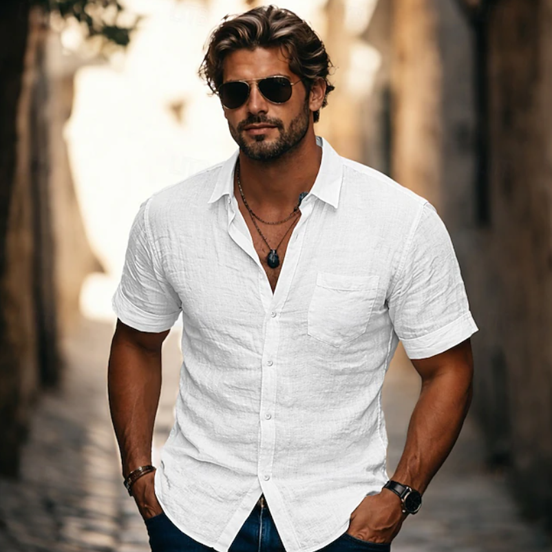 Bradley | Relaxed Short Sleeve Shirt