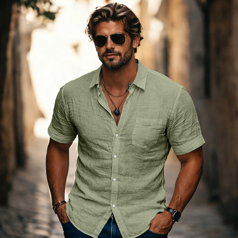 Bradley | Relaxed Short Sleeve Shirt