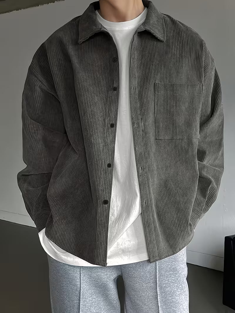 Jonas | Casual Long Sleeve Corduroy Jacket