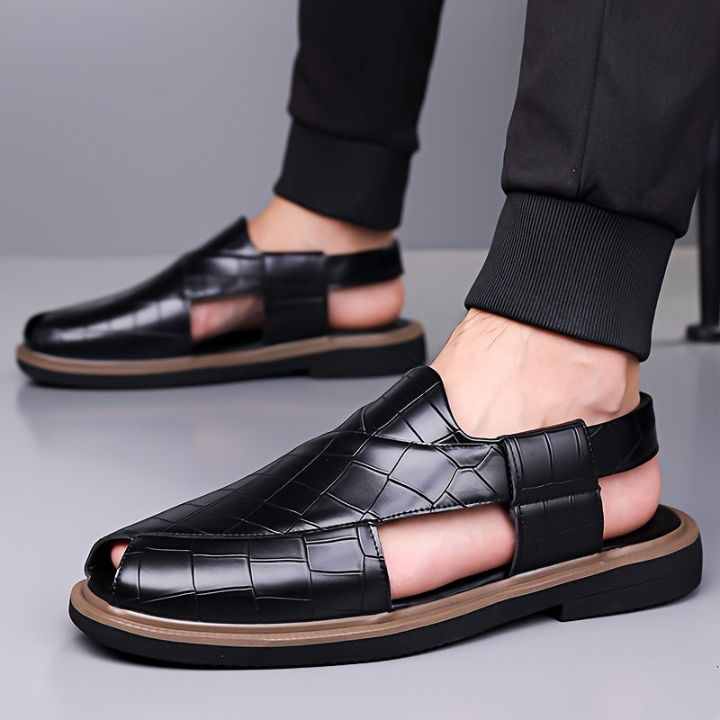 Malcolm | Woven-Style Comfort Sandals