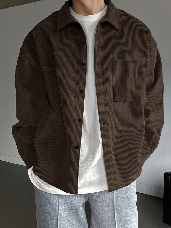 Jonas | Casual Long Sleeve Corduroy Jacket