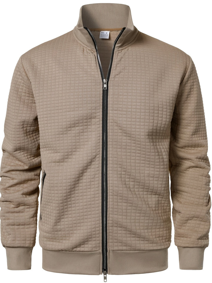 Sullivan | Textured Stand-Collar Jacket