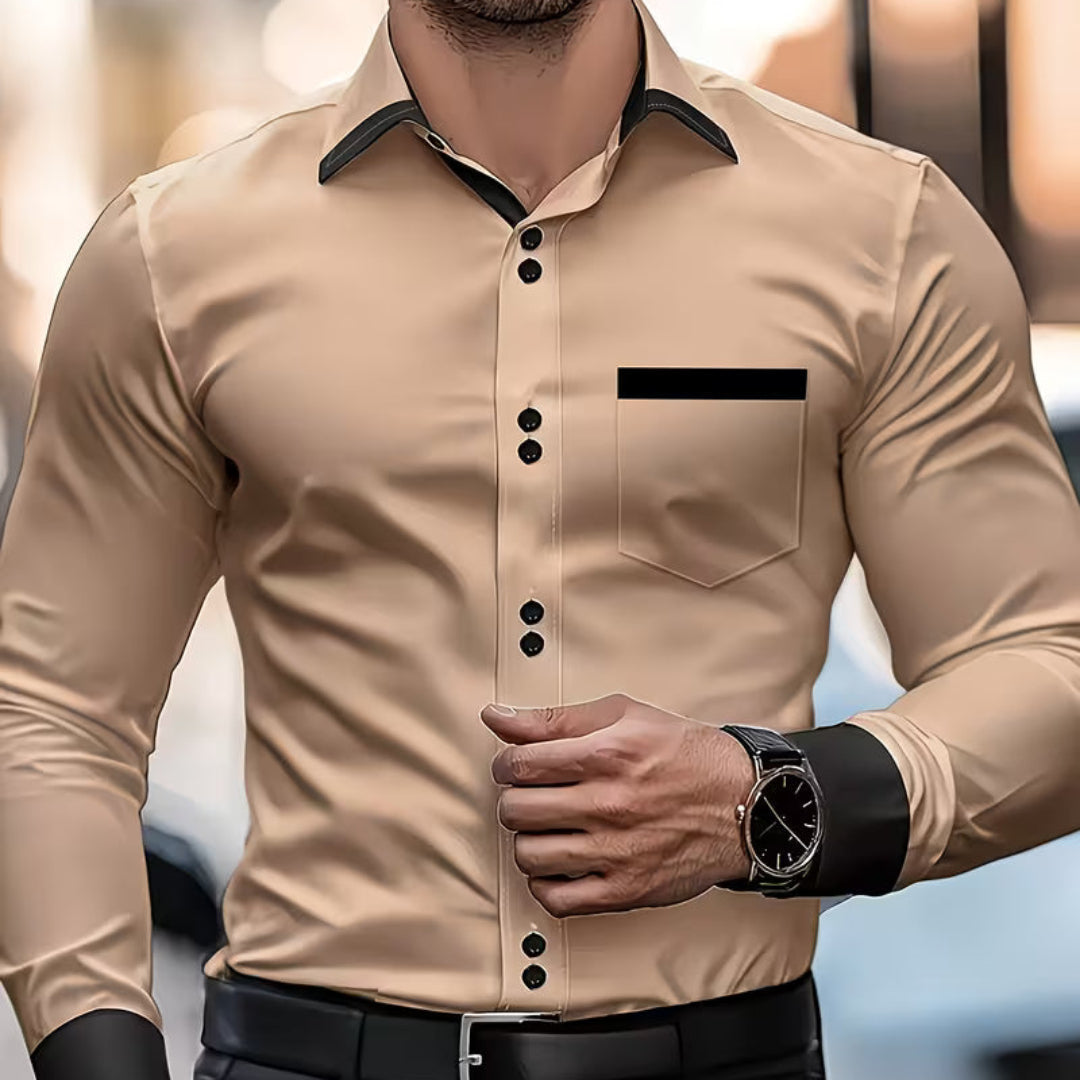 Maximo | Classic Button Collared Fit Shirt