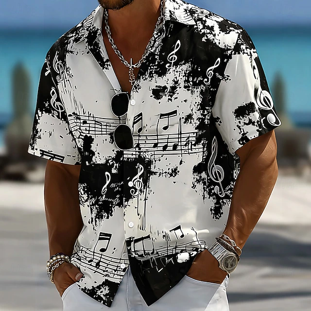 Roland | Artistic Print Short-Sleeve Shirt