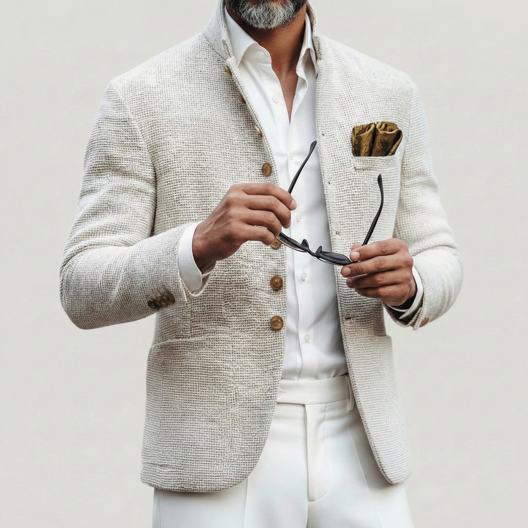Harold | Refined Single Breasted Cardigan