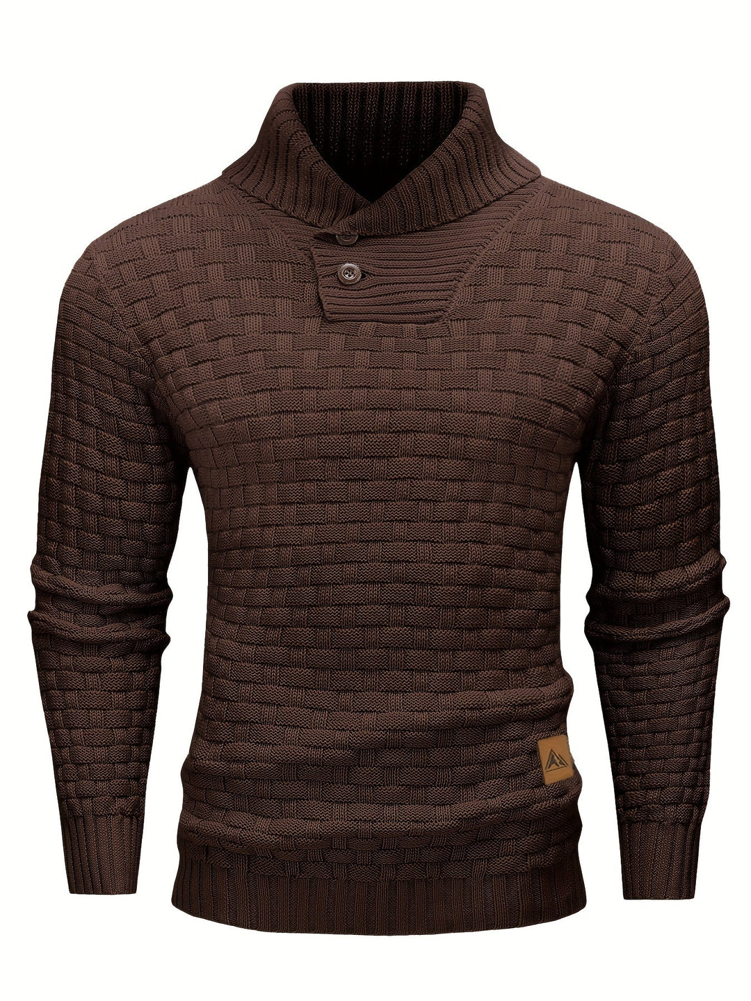 Alistair | Textured Shawl-Collar Sweater