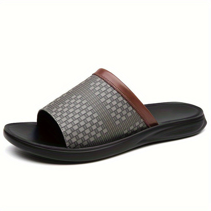 Elliot | Woven Slide Sandals