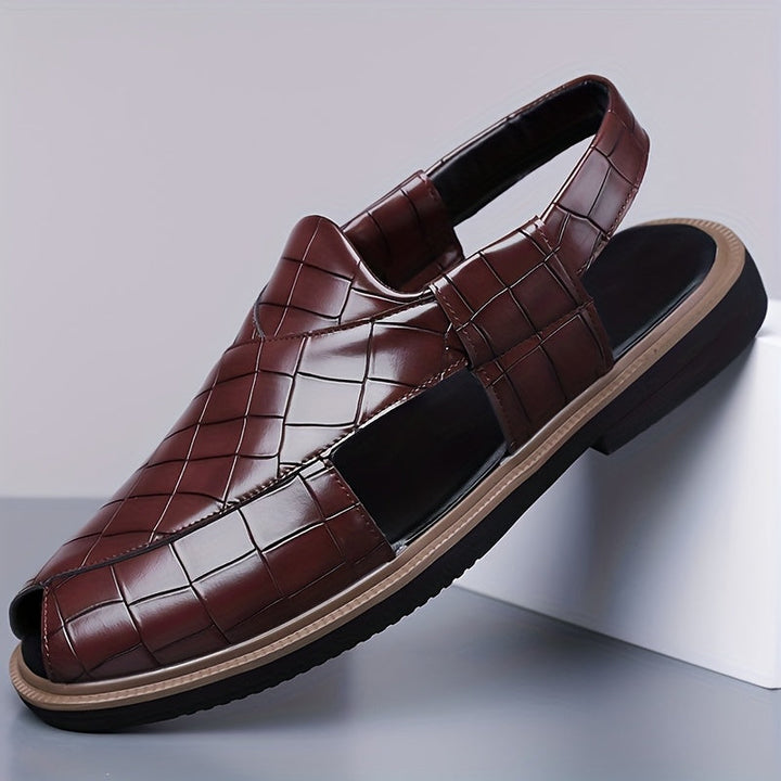 Malcolm | Woven-Style Comfort Sandals