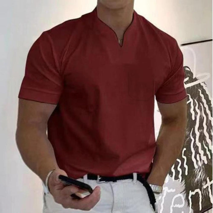 Logan | Refined Collar Polo Shirt