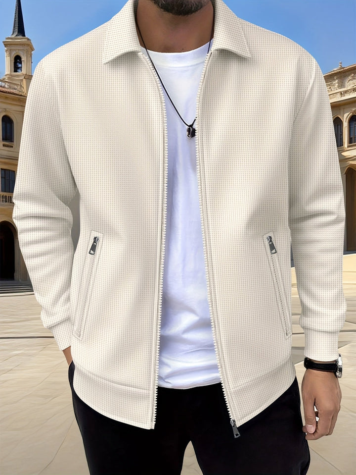 Cameron | Textured Zip Jacket