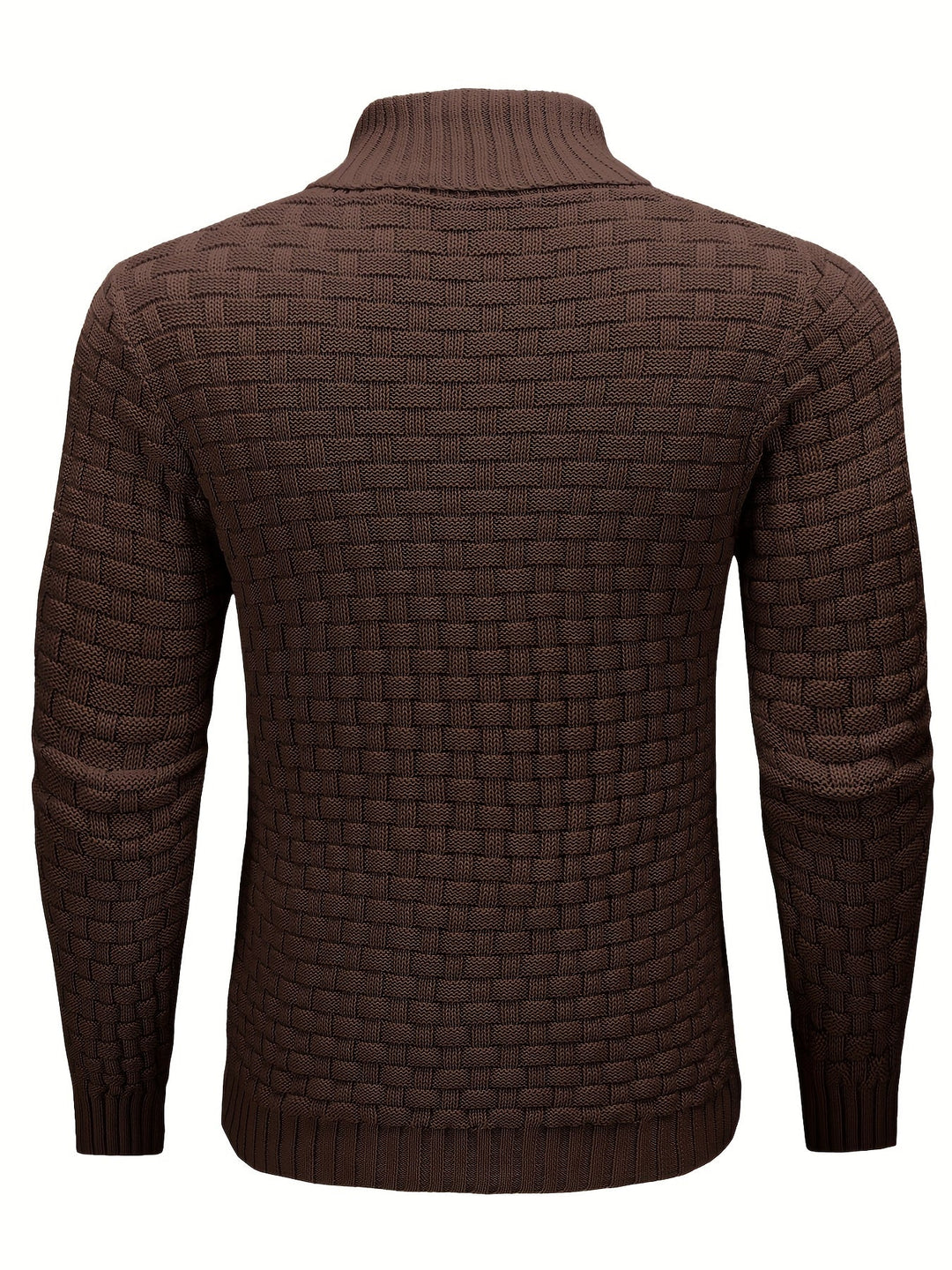 Alistair | Textured Shawl-Collar Sweater