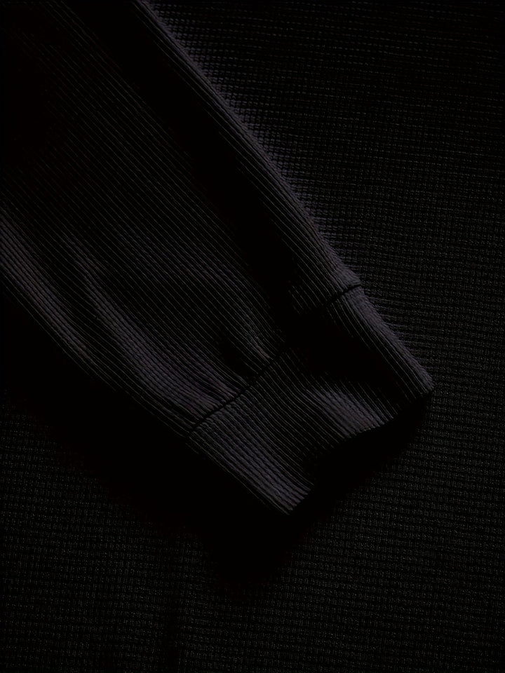 Aaron | Textured Elbow-Patch Pullover