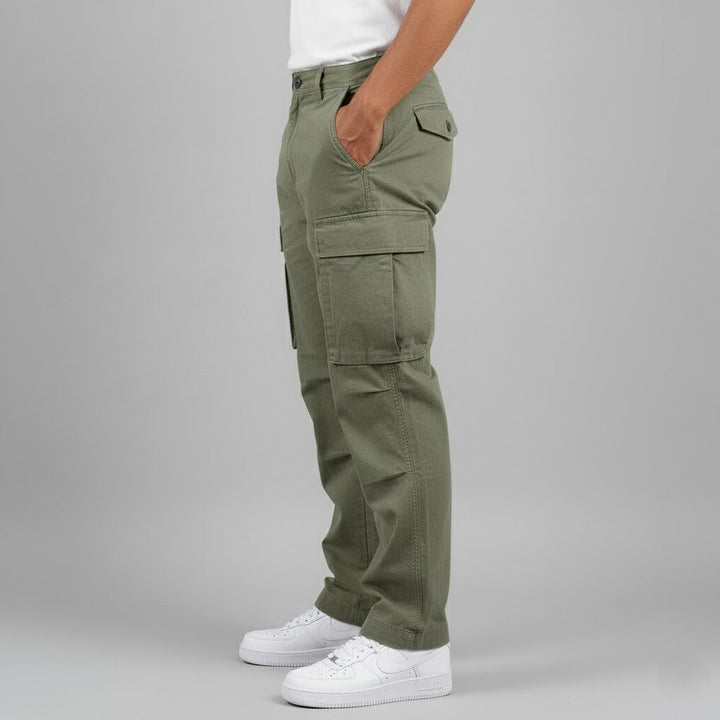 Spencer | Relaxed Fit Cargo Pants with Side Pockets