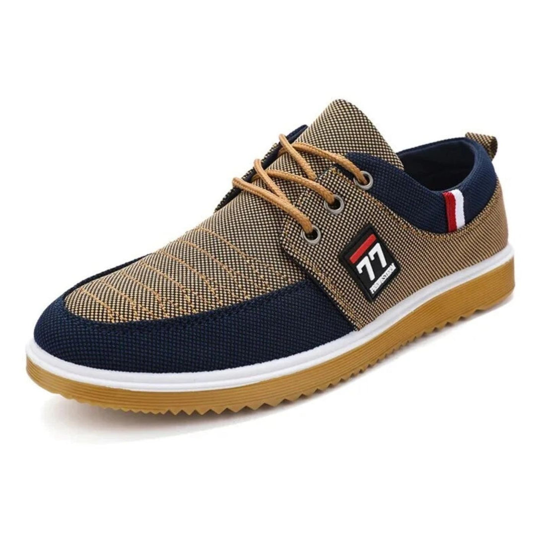 Garrett | Orthopedic Canvas Lace Shoes
