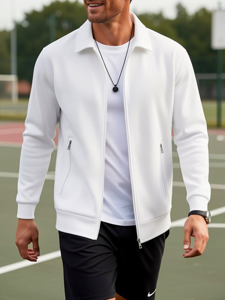 Cameron | Textured Zip Jacket
