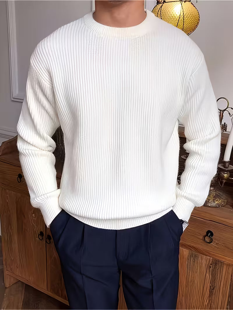 Kellan | Knitwear Long Sleeve Ribbed Shirt