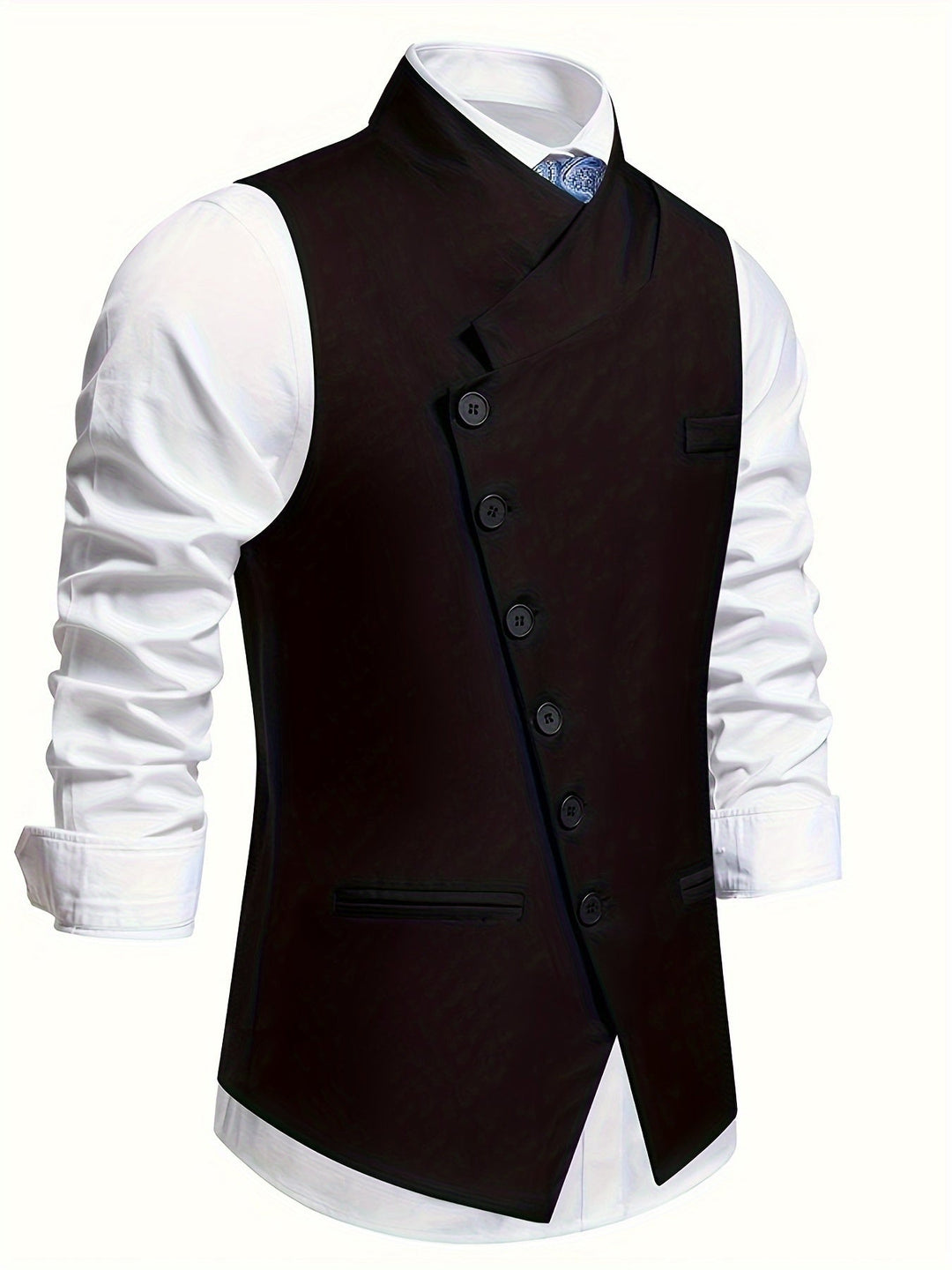 Edmund | Refined Asymmetrical Vest