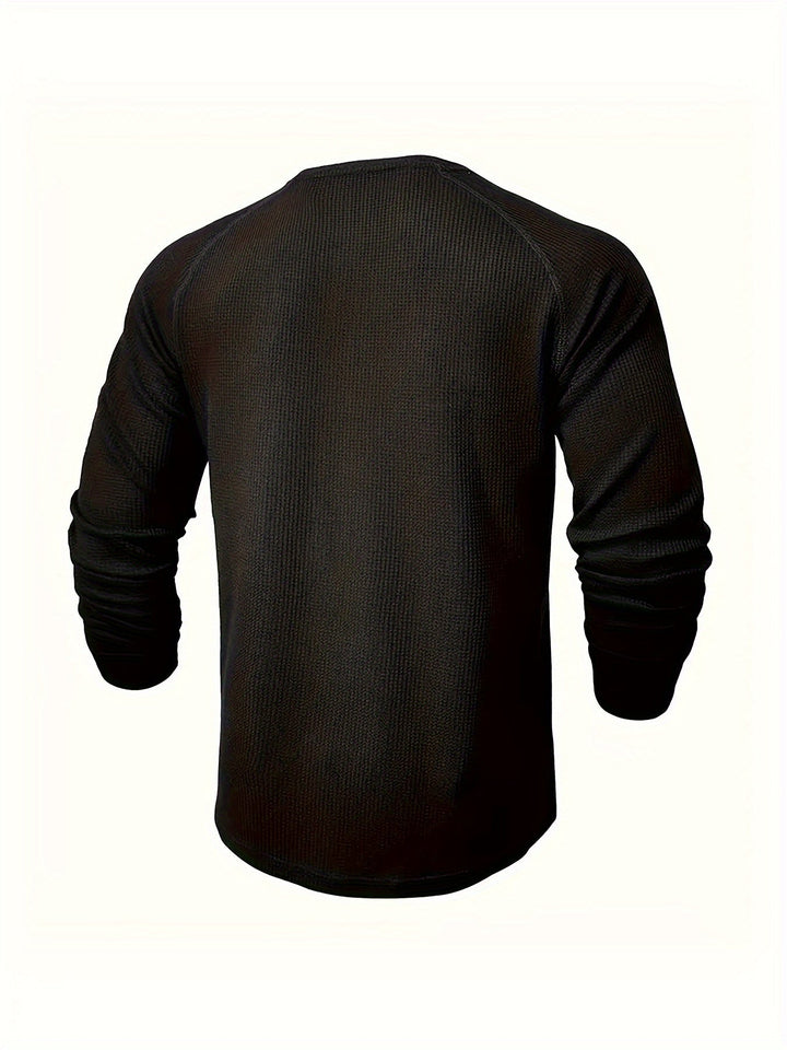 Graham | Classic Button Henley Shirt