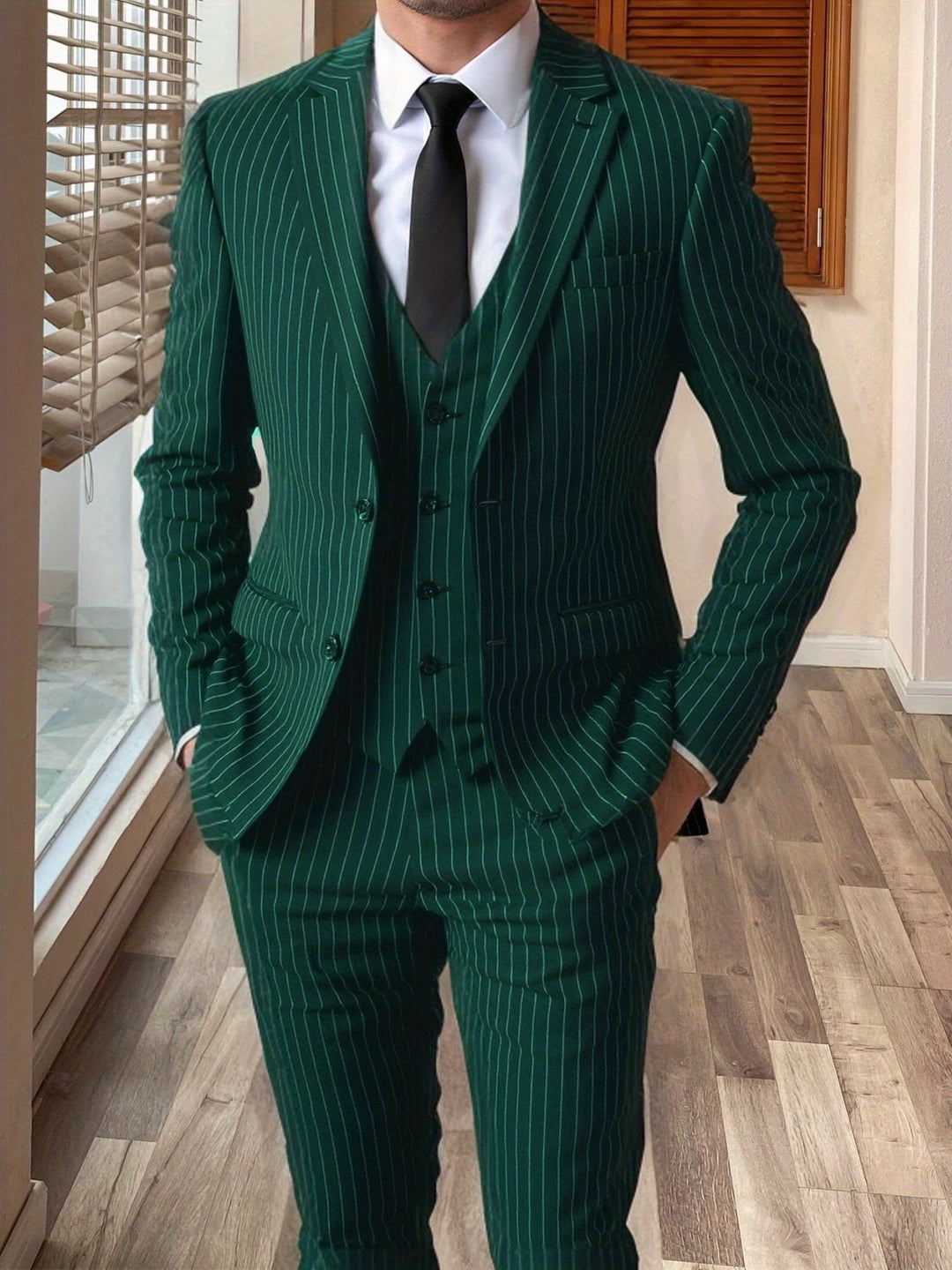 Sullivan | Pinstripe Three-Piece Suit