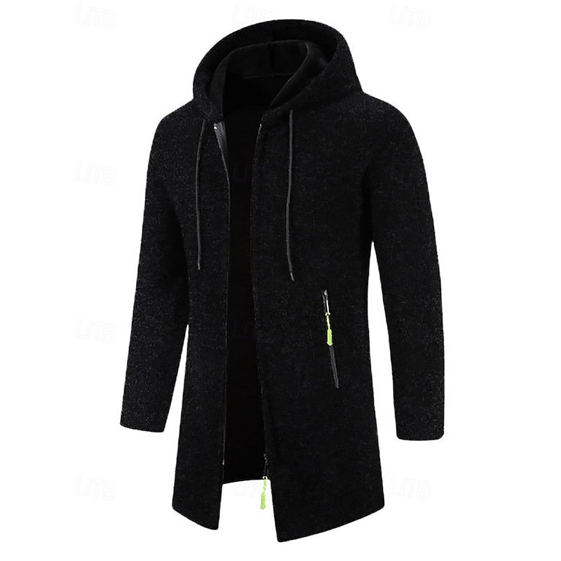 Vaughn | Hooded Longline Coat
