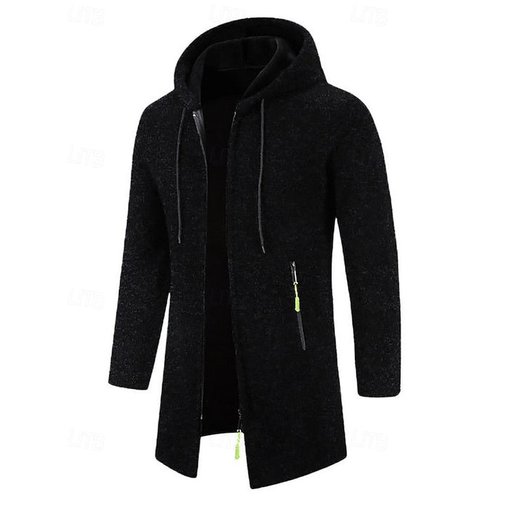 Vaughn | Hooded Longline Coat