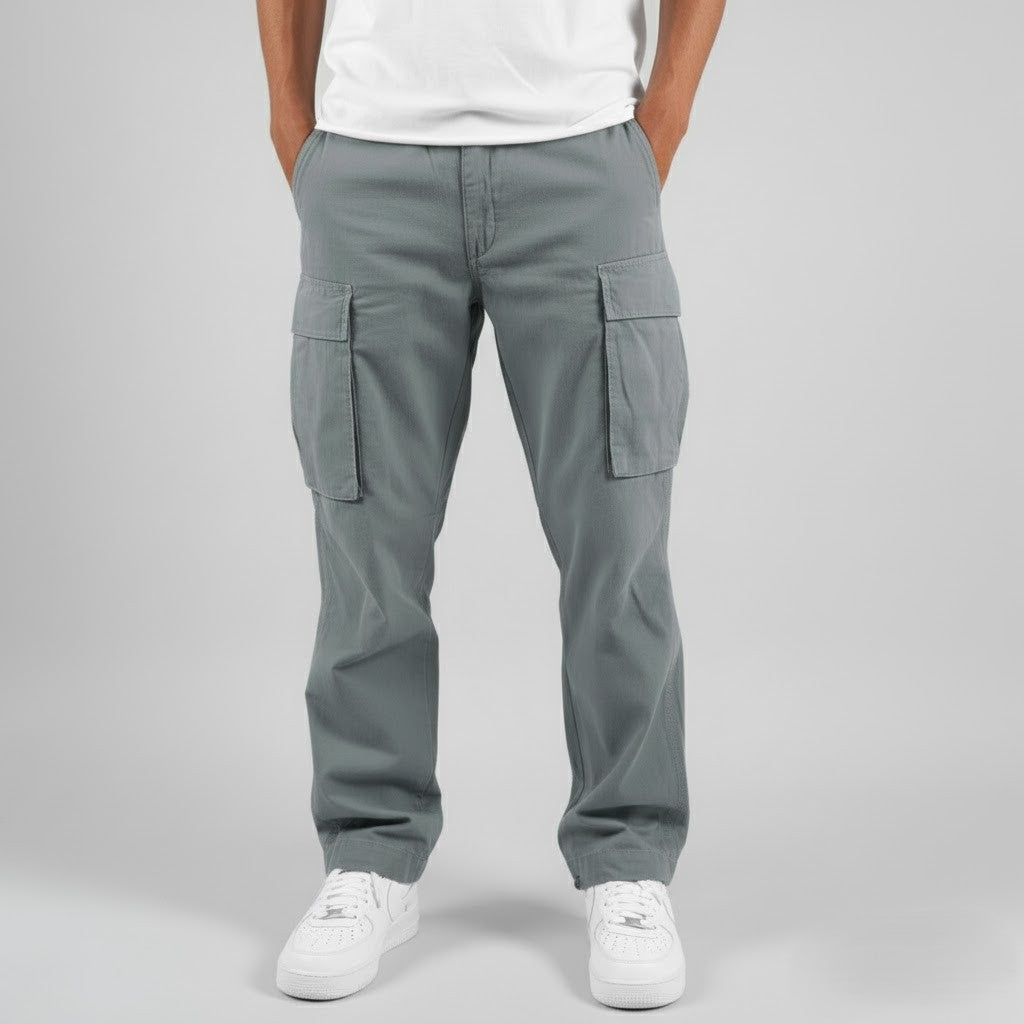 Spencer | Relaxed Fit Cargo Pants with Side Pockets