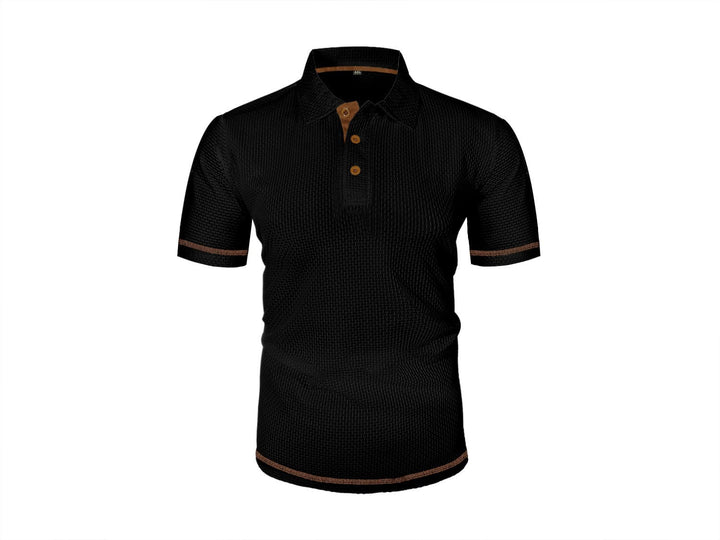 Harrison | Refined Textured Polo Shirt