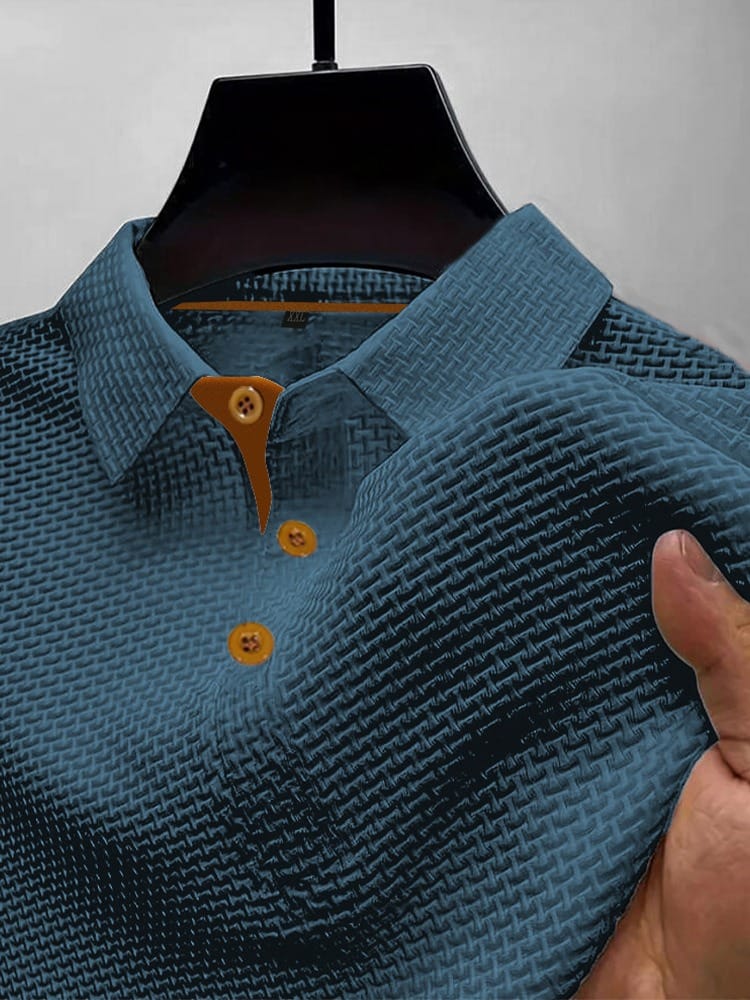 Harrison | Refined Textured Polo Shirt