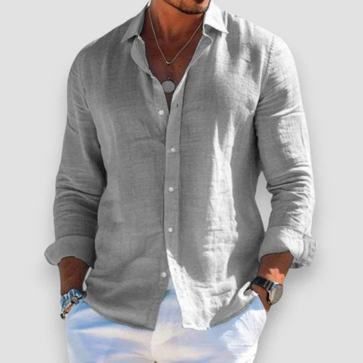 Connor | Casual Summer Long Sleeve Shirt
