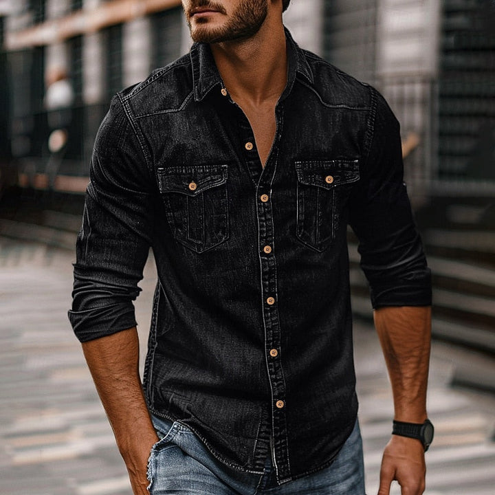 Grady | Rugged Button-Up Shirt