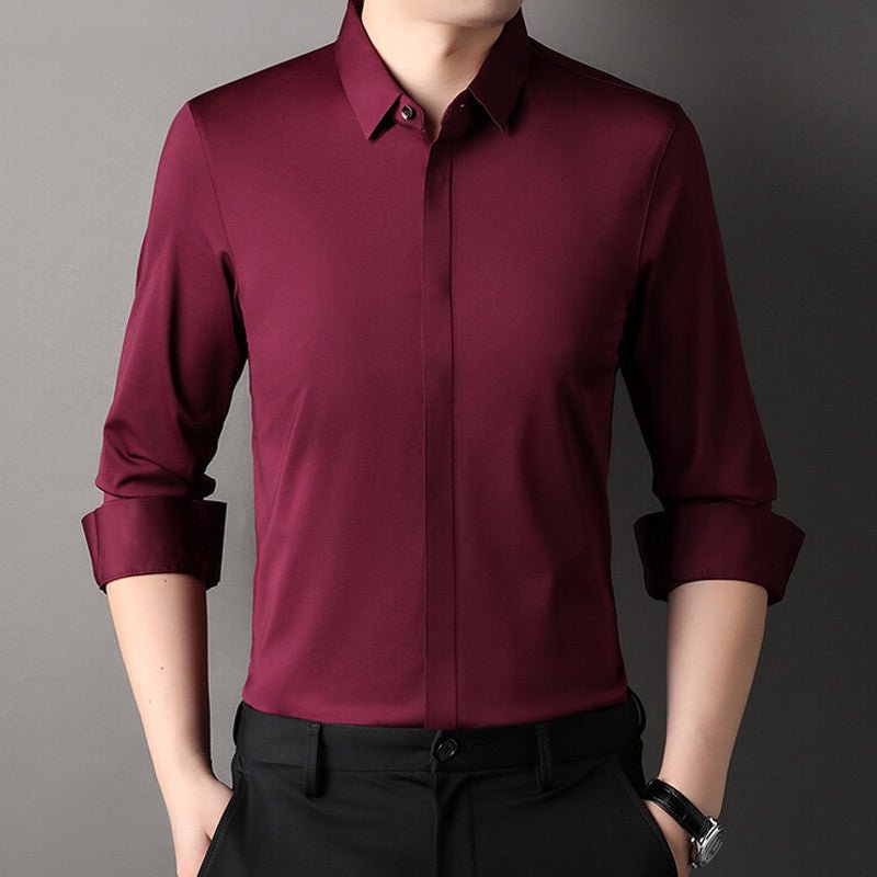 Cole | Casual Wrinkle-Free Stretch Shirt
