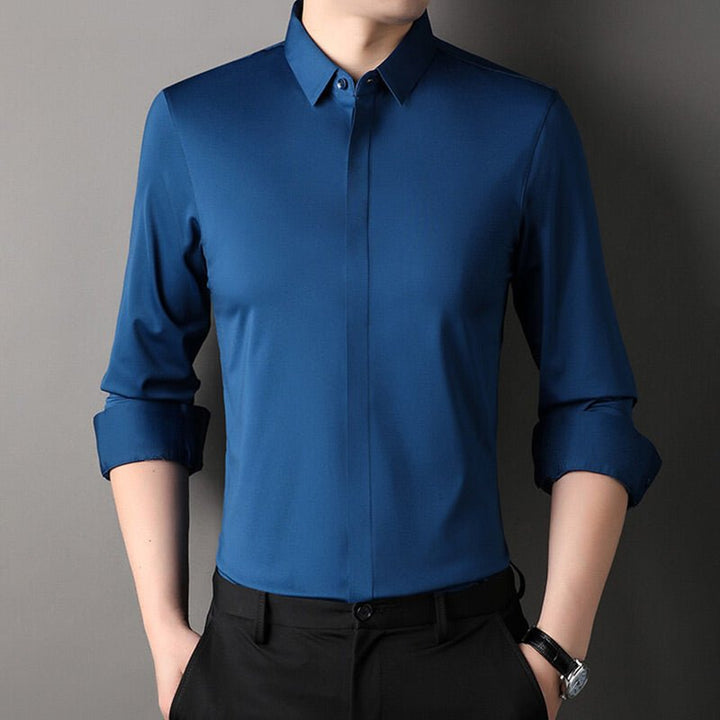 Cole | Casual Wrinkle-Free Stretch Shirt