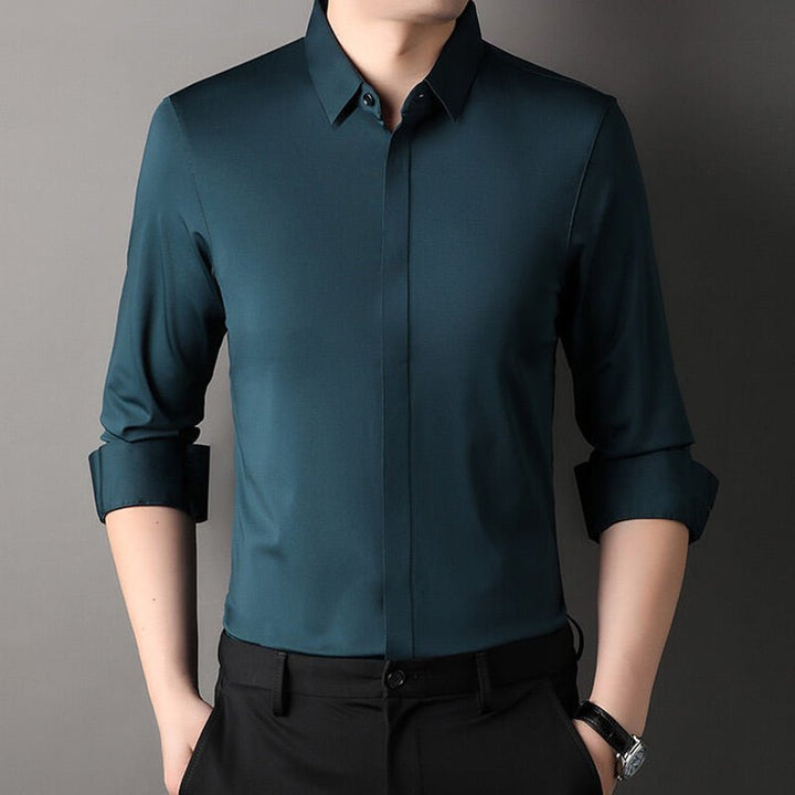 Cole | Casual Wrinkle-Free Stretch Shirt