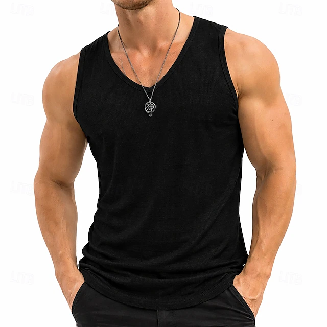 Grant | Sculpted V-Neck Tank Top
