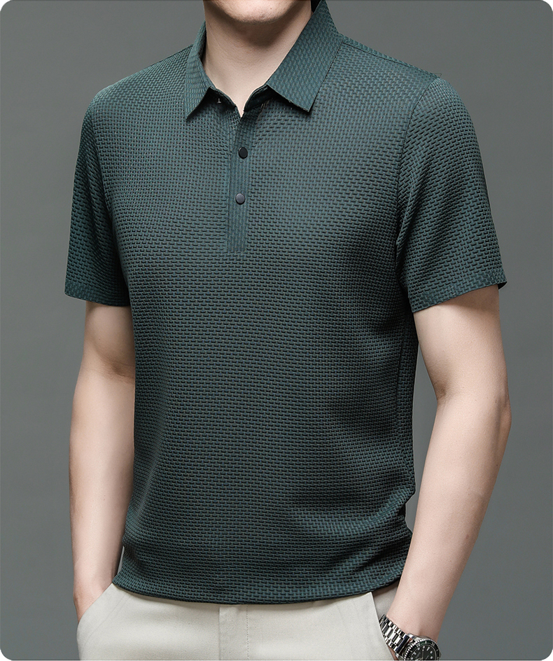 Parker | Stylish Button-Up Polo Shirt