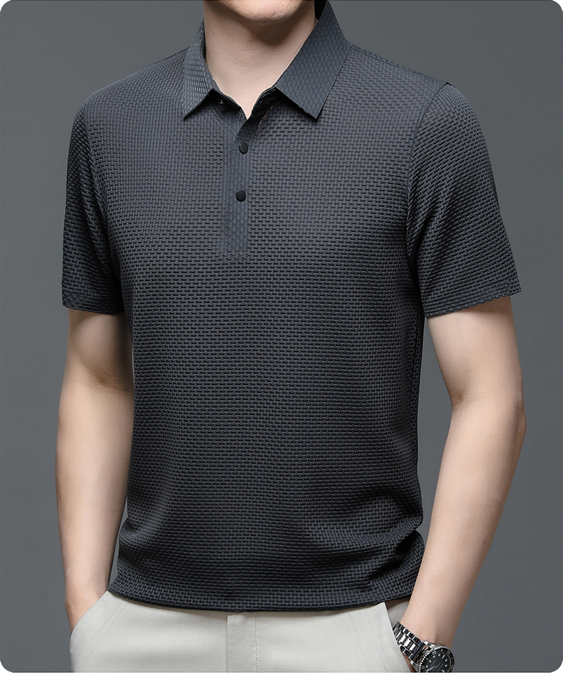 Parker | Stylish Button-Up Polo Shirt