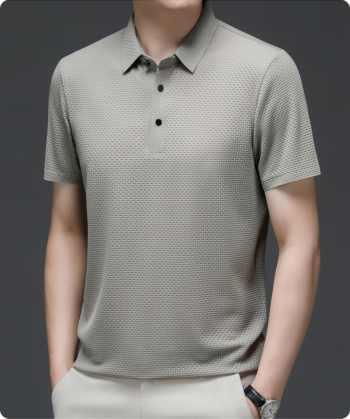 Parker | Stylish Button-Up Polo Shirt