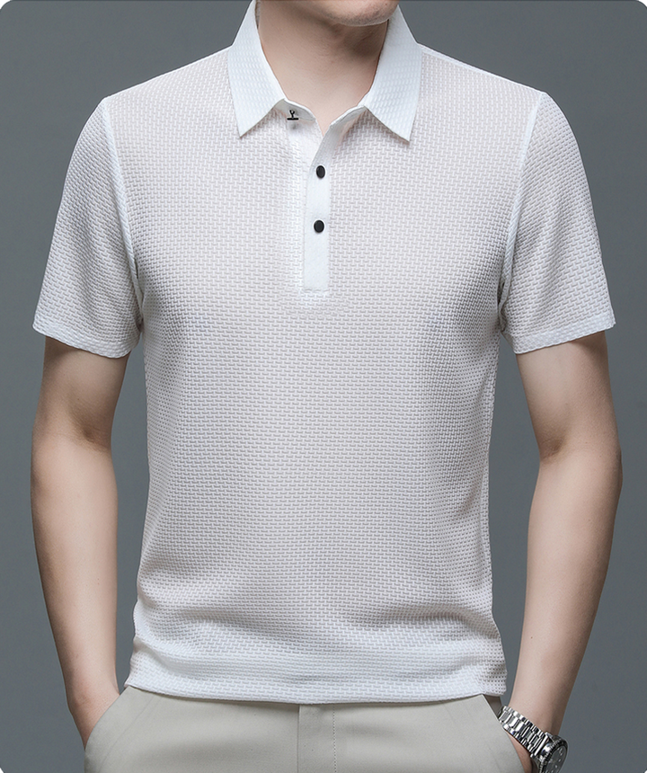 Parker | Stylish Button-Up Polo Shirt