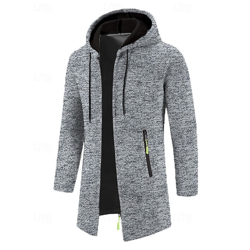 Vaughn | Hooded Longline Coat
