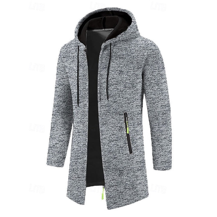 Vaughn | Hooded Longline Coat
